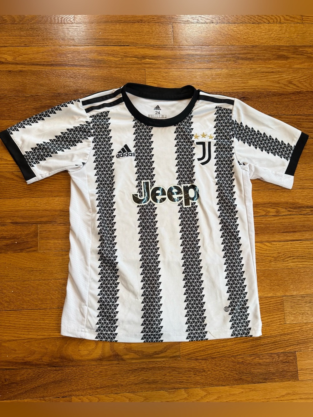 Adidas Juventus 2022-23 Home 24M Youth Kids Soccer Football Jersey